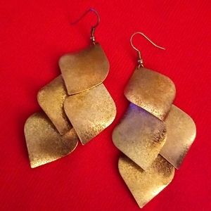 Gold Leaf Earrings
